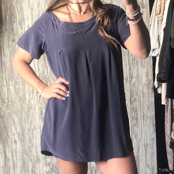 Geren Ford Silk Mini Dress